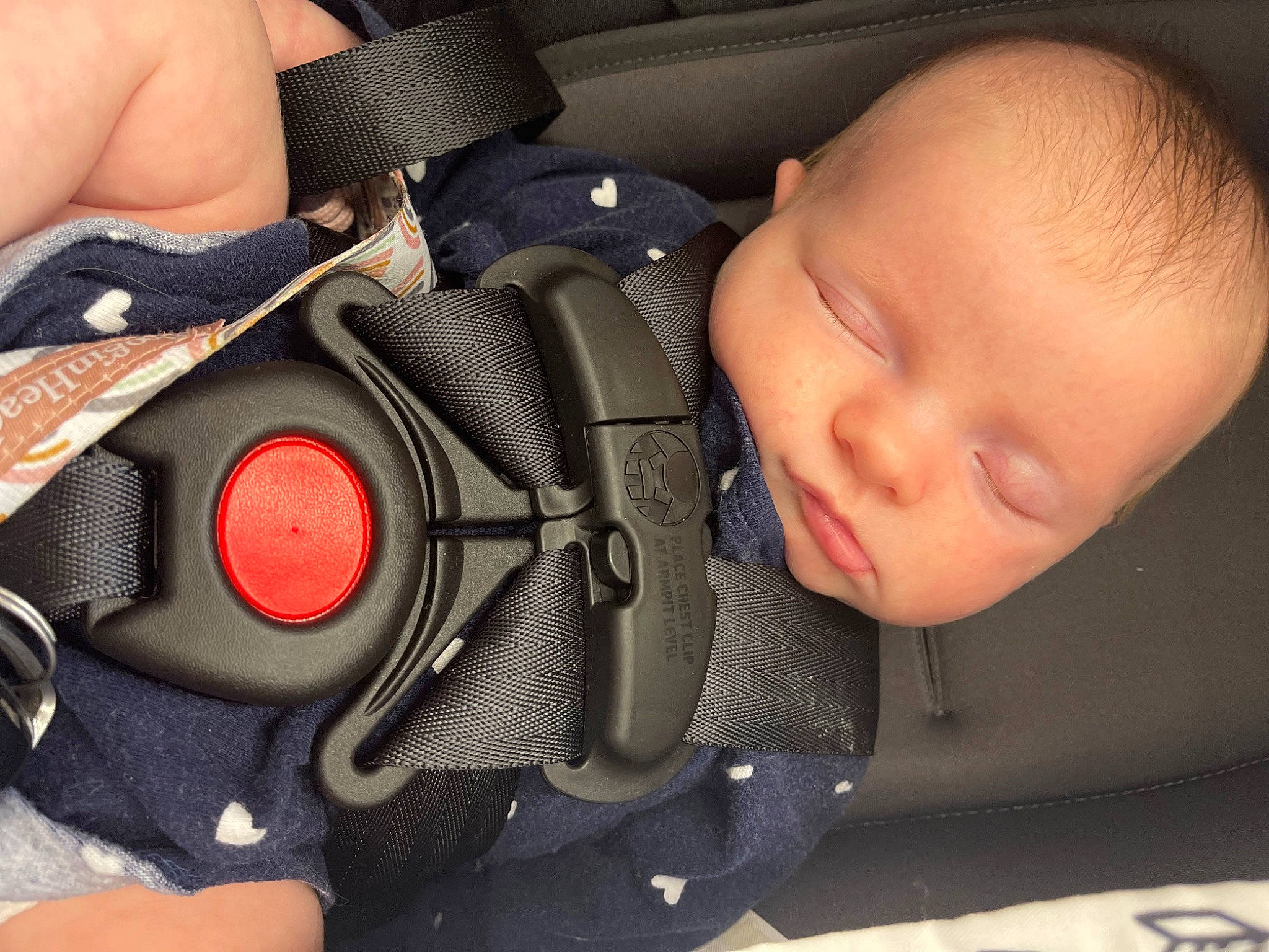 Haisley joined the competition — help win amazing prizes! auto_part, baby, baby_carriage, baby_products, baby_sleeping, baby_toddler_clothing, car_seat, carmine, cheek, child, comfort, finger, gesture, mouth, nail, person, personal_protective_equipment, skin, thumb, toddler