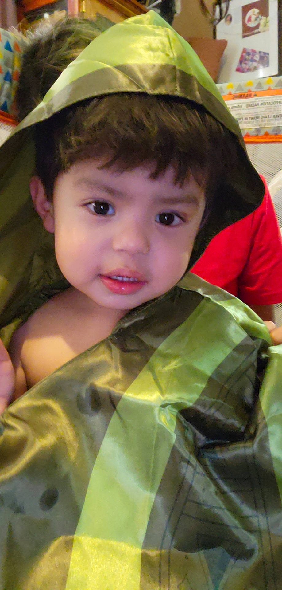 Anubis is registered to the contest to win money with this photo: baby, bangs, beauty, child, chin, eyelash, facial_expression, fashion_accessory, fun, hairstyle, happy, hat, nose, organ, person, photograph, skin, smile, snapshot, sun_hat