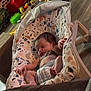 Jaxx is registered to the contest to win money with this photo: baby, baby_rocker, child, colorful, diaper, flooring, foot, furniture, hand, home, indoor, infant, newborn, patterned_fabric, peaceful, resting, sleeping, soft_lighting, toys, wood_floor