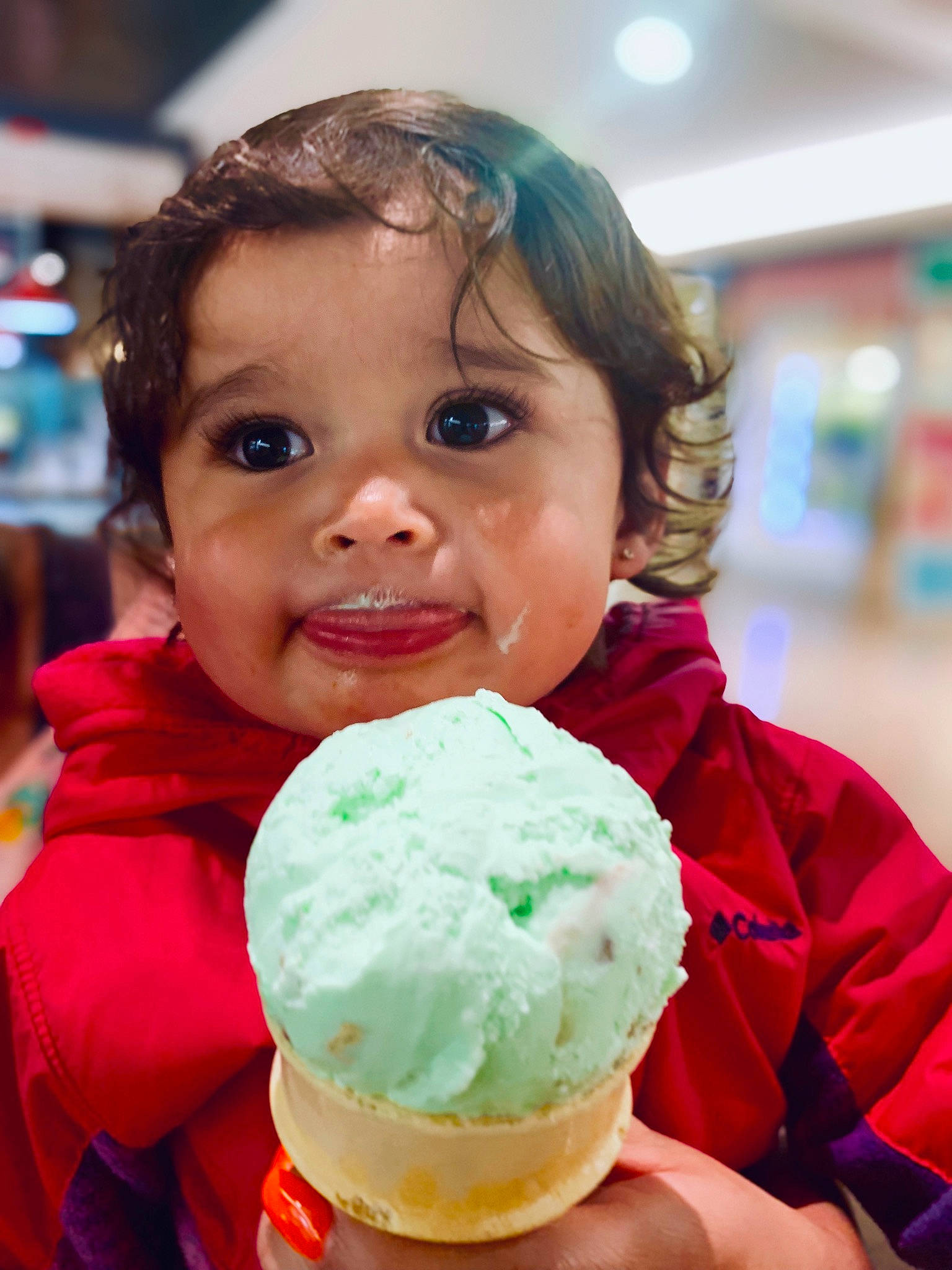 Lorena joined the competition — help win amazing prizes! child, cream, cuisine, dairy, dessert, dondurma, food, frozen_dessert, gelato, ice_cream, person, smile, sorbetes, sweetness