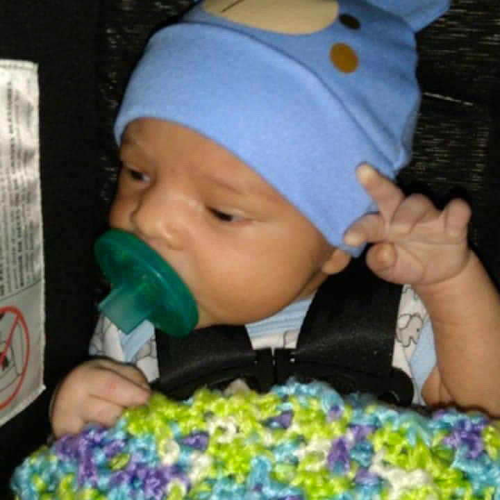 Dallas joined the competition — help win amazing prizes! azure, baby, baby_products, baby_toddler_clothing, beanie, cake_decorating, cap, cheek, child, event, fun, grass, hand, happy, knit_cap, pattern, sugar_paste, sweetness, toddler, wool