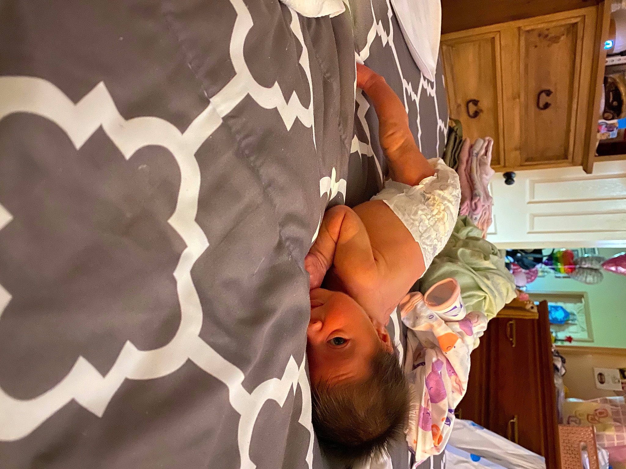 Ansley joined the competition — help win amazing prizes! abdomen, cabinetry, comfort, elbow, event, finger, flesh, fun, gesture, hat, human_leg, knee, leg, linens, lingerie, person, room, shorts, t_shirt, thigh