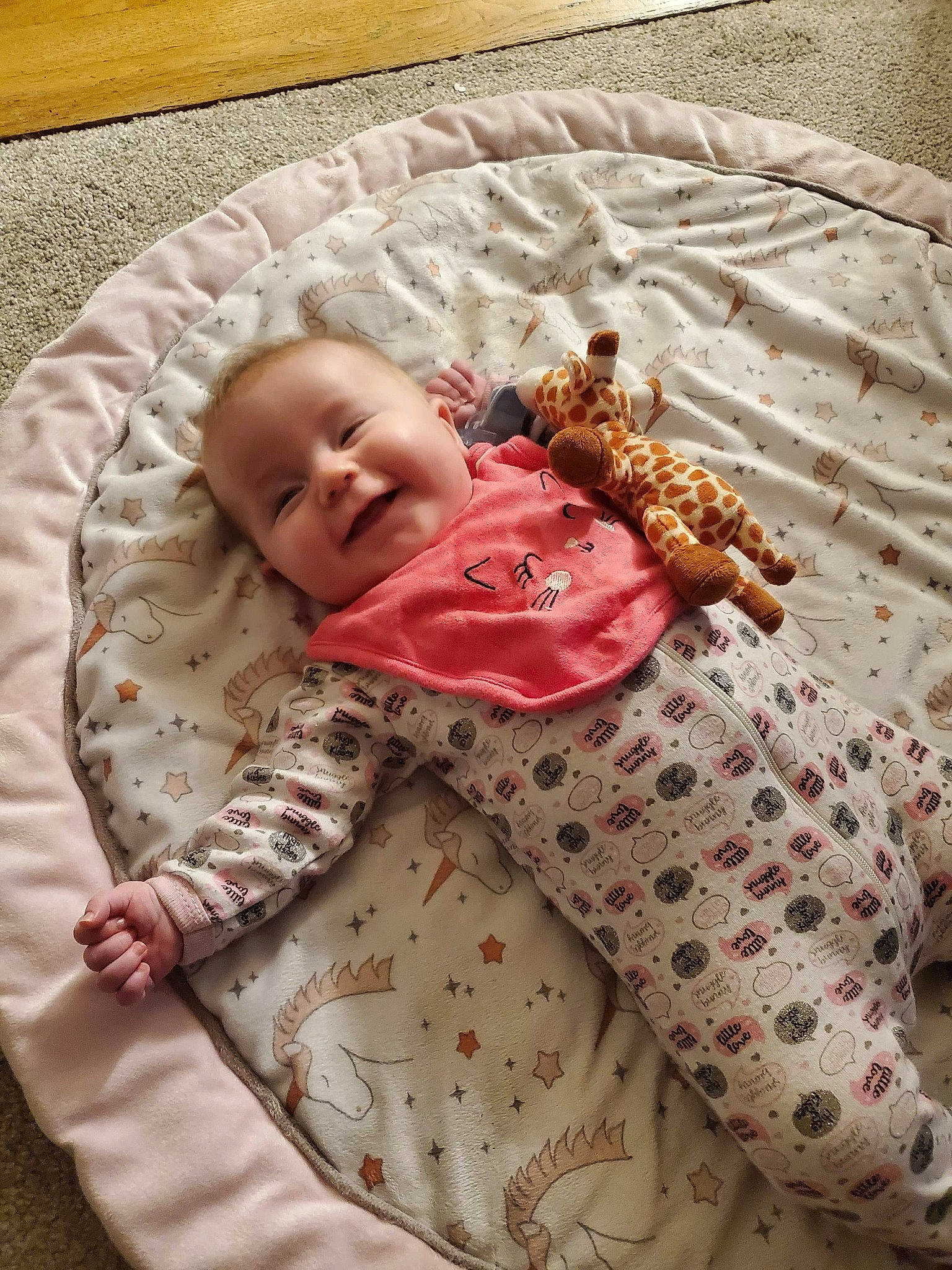 Kaelynn is registered to the contest to win money with this photo: baby, baby_products, baby_sleeping, bedding, bedtime, blanket, child, nap, person, product, sleep, toddler