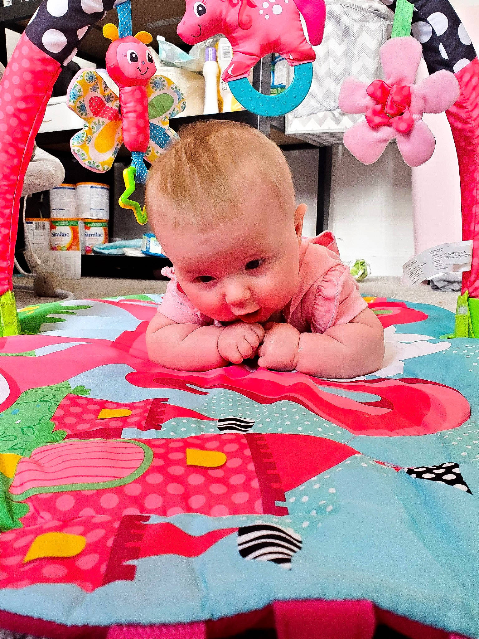 Kaelynn joined the competition — help win amazing prizes! baby, baby_products, baby_toddler_clothing, baby_toys, birthday, birthday_party, child, party, person, pink, play, product, sweetness, textile, toddler, toy