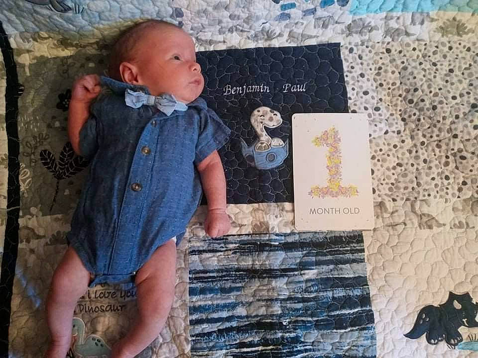 Benjamin joined the competition — help win amazing prizes! art, baby, baby_toddler_clothing, child, denim, design, eye, grass, head, human_leg, linens, pattern, person, photograph, sitting, summer, t_shirt, textile, thigh, toddler