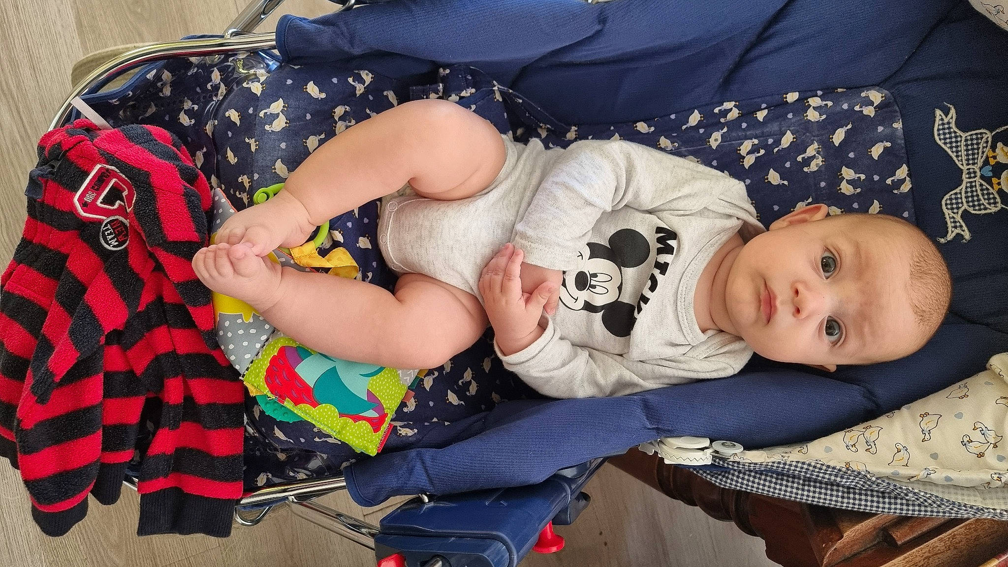 Lucien a rejoint le concours — aidez-le/la à gagner de superbes lots ! arm, baby, baby_products, baby_toddler_clothing, child, comfort, cool, fun, human_leg, lap, pattern, person, room, sitting, sock, thigh, toddler, tree, vacation