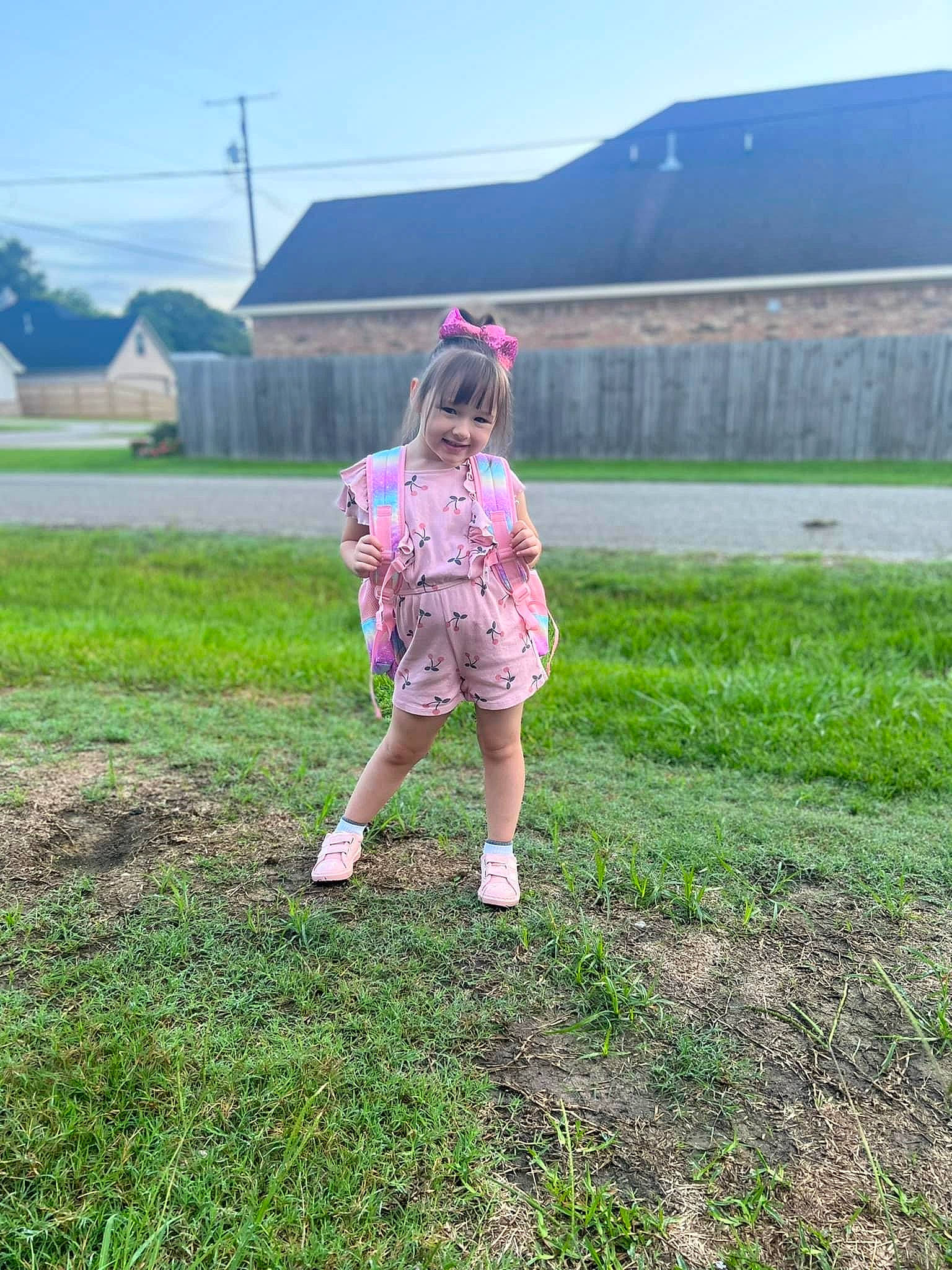 Addalynn joined the competition — help win amazing prizes! agriculture, ecoregion, field, fun, grass, grassland, joy, landscape, leisure, meadow, natural_environment, pasture, people_in_nature, person, plain, plant, prairie, rural_area, sky, soil