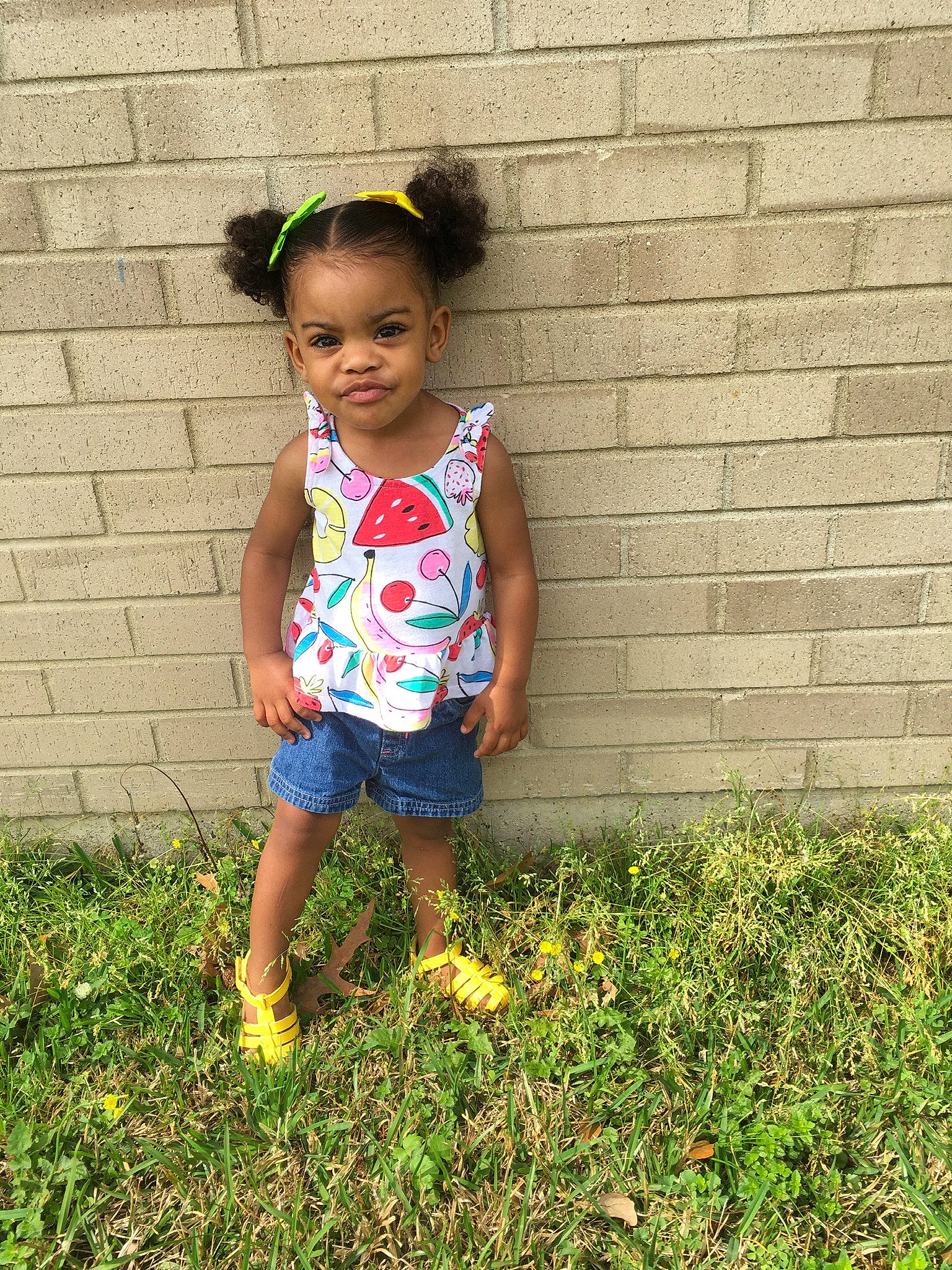 Christin joined the competition — help win amazing prizes! baby_toddler_clothing, child, clothing, electric_blue, eye, fun, grass, grassland, happy, leisure, pattern, people_in_nature, person, plant, play, sleeve, smile, sunglasses, t_shirt, tints_and_shades