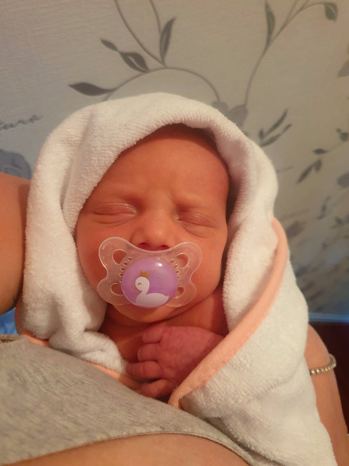 Savannah joined the competition — help win amazing prizes! baby, baby_sleeping, bedtime, birth, child, childbirth, hand, person, skin, sleep, stomach, toddler