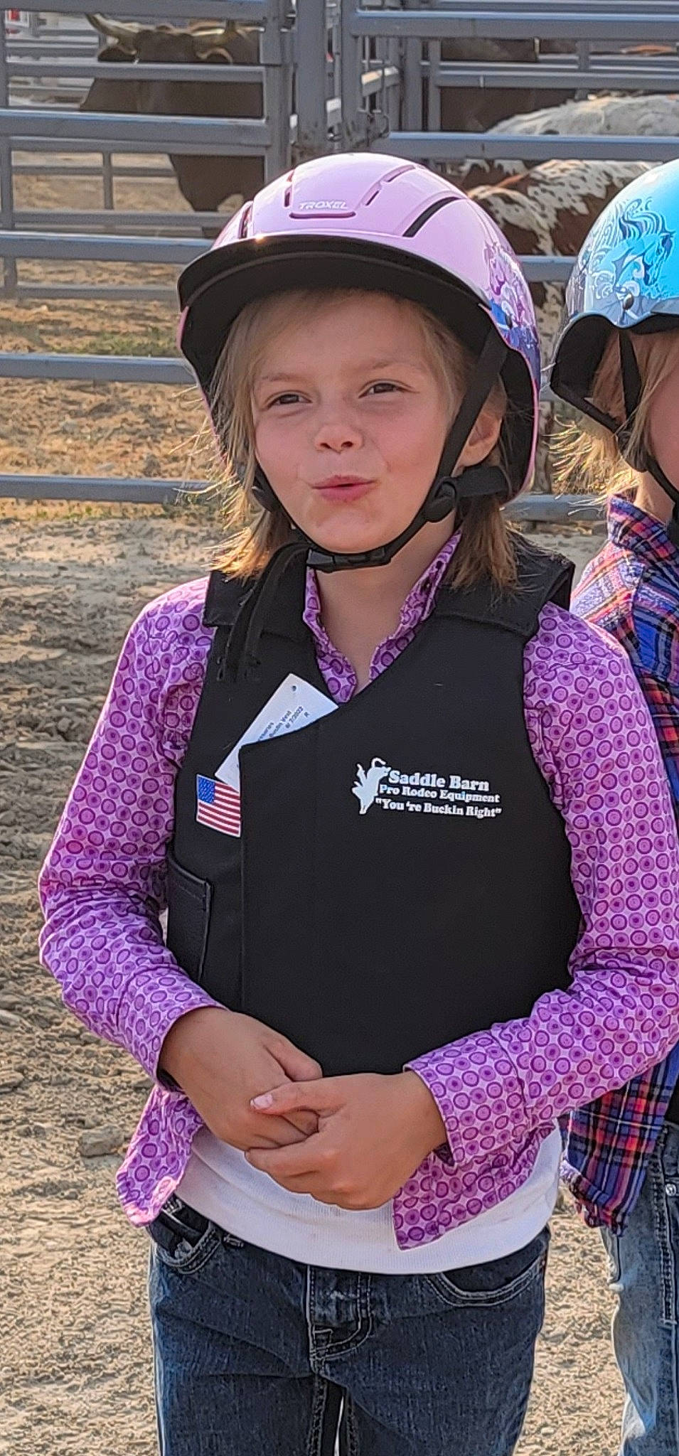 Aviana joined the competition — help win amazing prizes! baseball_cap, bicycles_equipment_and_supplies, cap, electric_blue, event, fun, glove, happy, headgear, headwear, helmet, jewellery, magenta, person, personal_protective_equipment, pink, purple, recreation, sleeve, smile