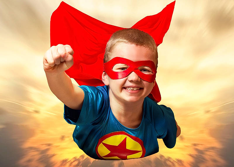 Kaspian is registered to the contest to win money with this photo: ball, fan, fictional_character, flag, football, fun, gesture, happy, illustration, joy, person, red, smile, superhero