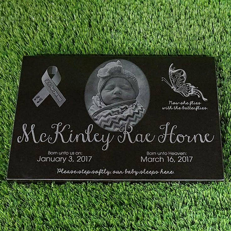 Mckinley Rae Horne is registered to the contest to win money with this photo: games, grass, grave, headstone, memorial, person