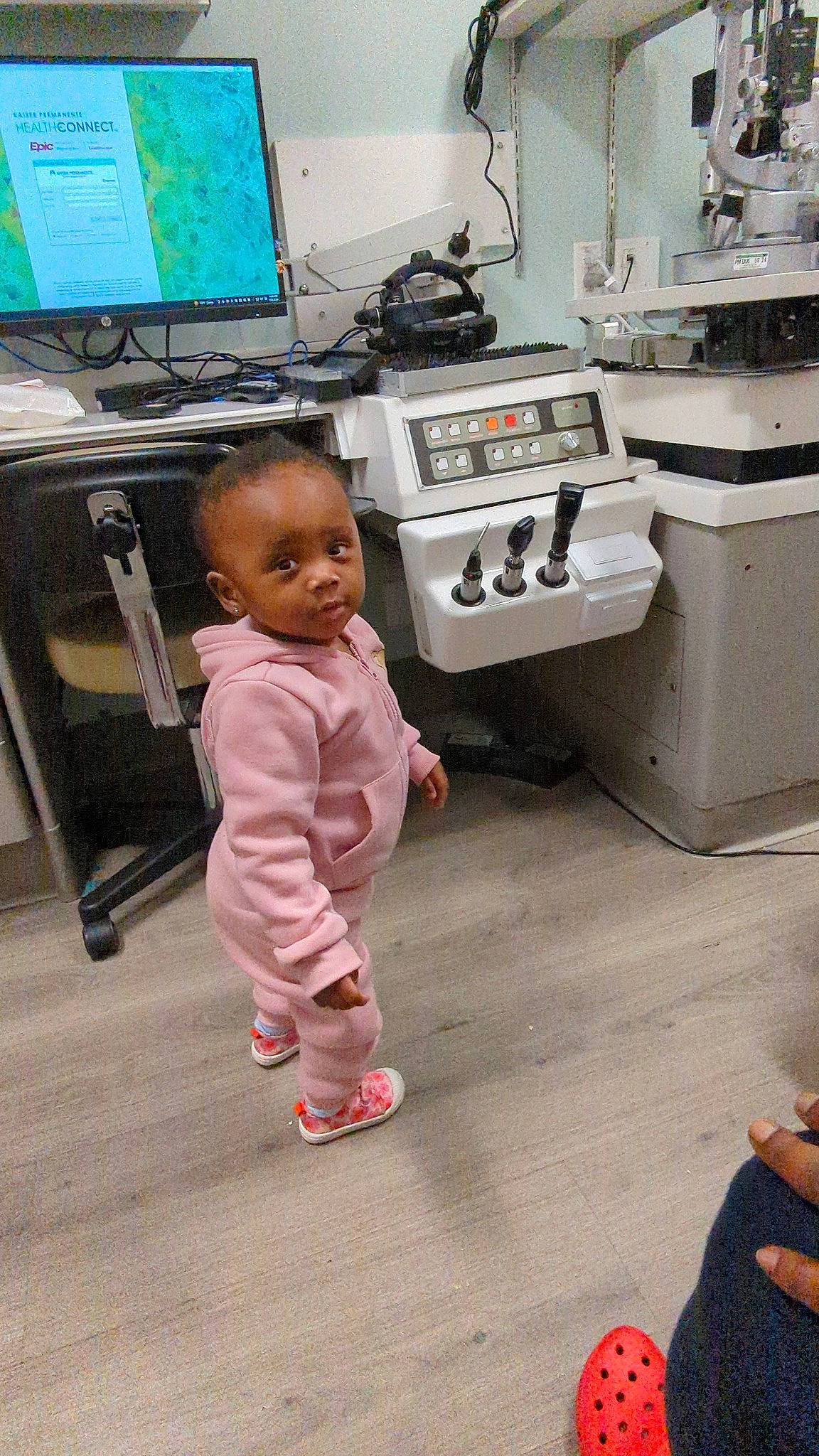 Campbell joined the competition — help win amazing prizes! baby, baby_toddler_clothing, child, computer_monitor, flooring, fun, gas, home_appliance, kitchen, kitchen_appliance, kitchen_stove, machine, major_appliance, office_equipment, person, play, room, stove, television, toddler