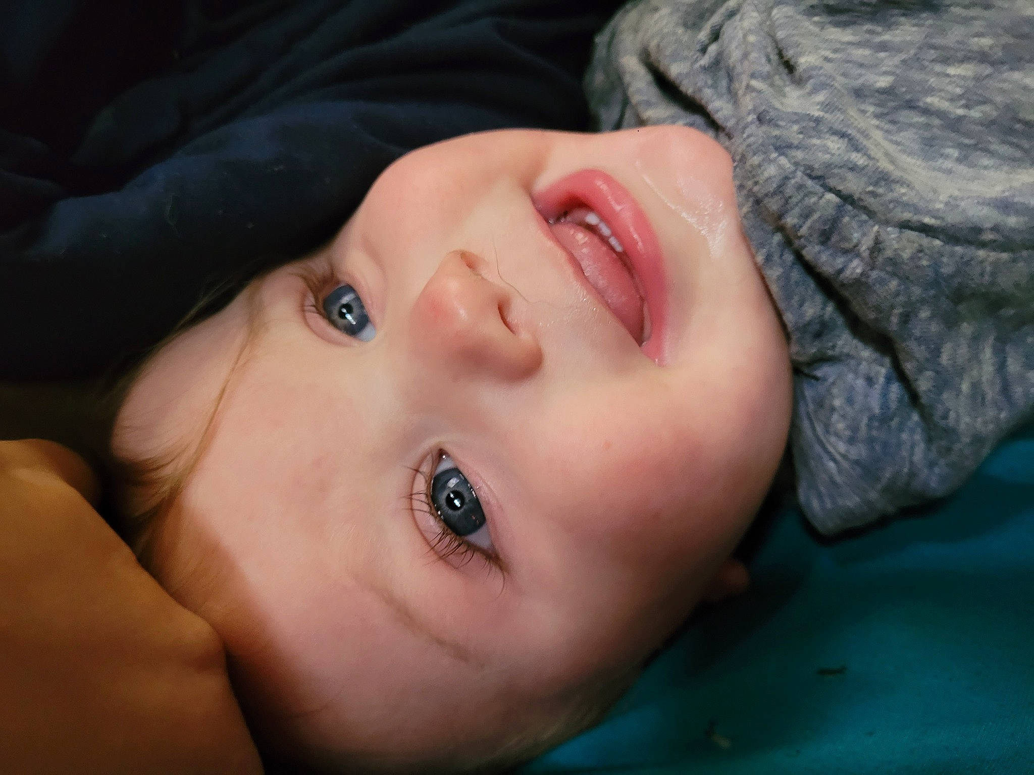 Lucian joined the competition — help win amazing prizes! baby, cheek, child, chin, close_up, eye, eyebrow, eyelash, flash_photography, grass, happy, iris, lip, mammal, mouth, nose, person, skin, smile, toddler