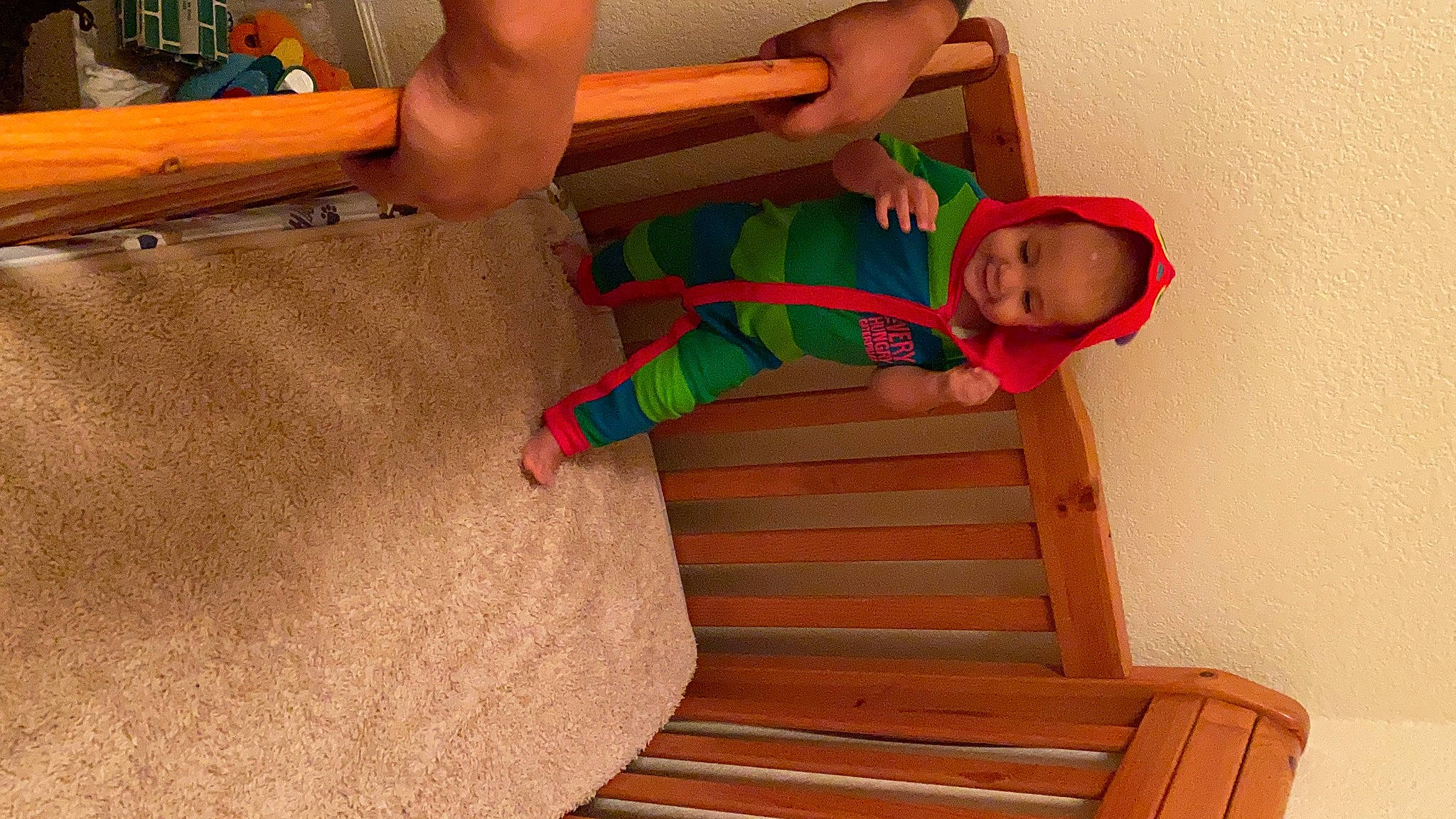 Elija is registered to the contest to win money with this photo: joy, leg, person, play, toddler