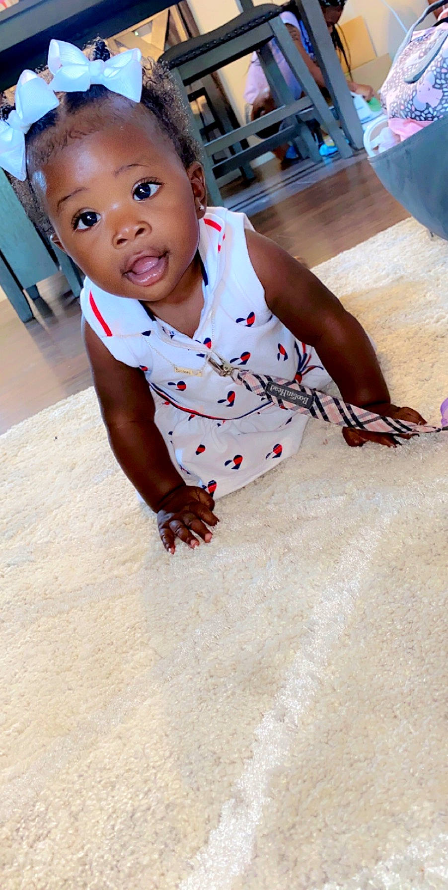 Amour joined the competition — help win amazing prizes! baby, cheek, child, floor, person, play, skin, smile, surprise, toddler