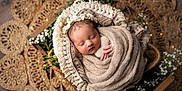 Brielle joined the competition — help win amazing prizes! baby, basket, blanket, closeup, cozy, crochet, cute, decor, flowers, hands, headband, infant, knit, lighting, newborn, peaceful, portrait, rest, sleeping, soft