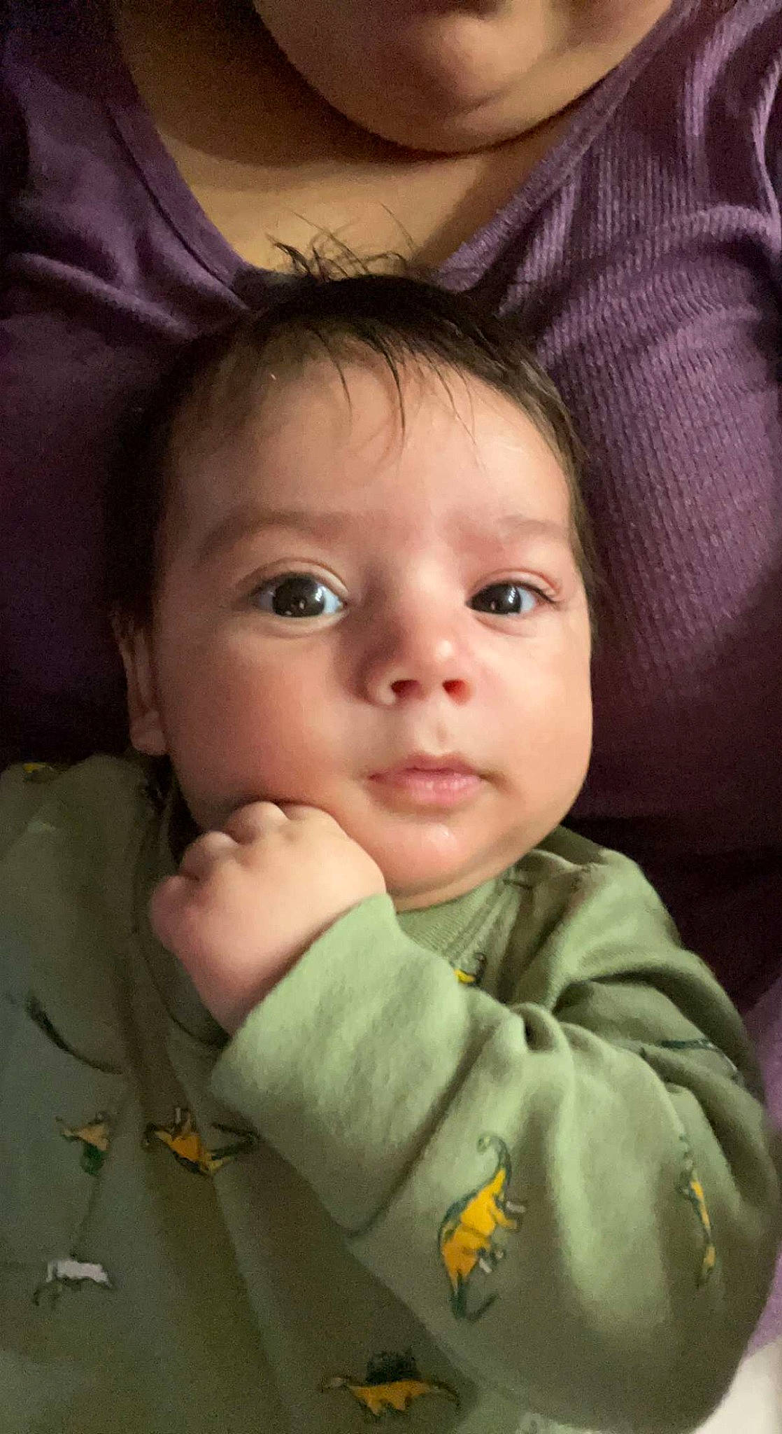 Elian joined the competition — help win amazing prizes! baby, baby_toddler_clothing, cheek, child, chin, comfort, eyelash, finger, forehead, fun, gesture, happy, lip, mouth, nose, person, sitting, skin, sleeve, thumb