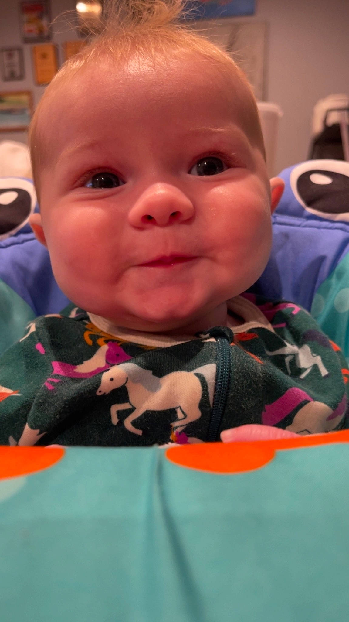 Ensley joined the competition — help win amazing prizes! baby, baby_products, baby_toddler_clothing, cheek, child, event, eyebrow, eyelash, fun, happy, head, iris, lip, mouth, nose, person, room, skin, smile, toddler