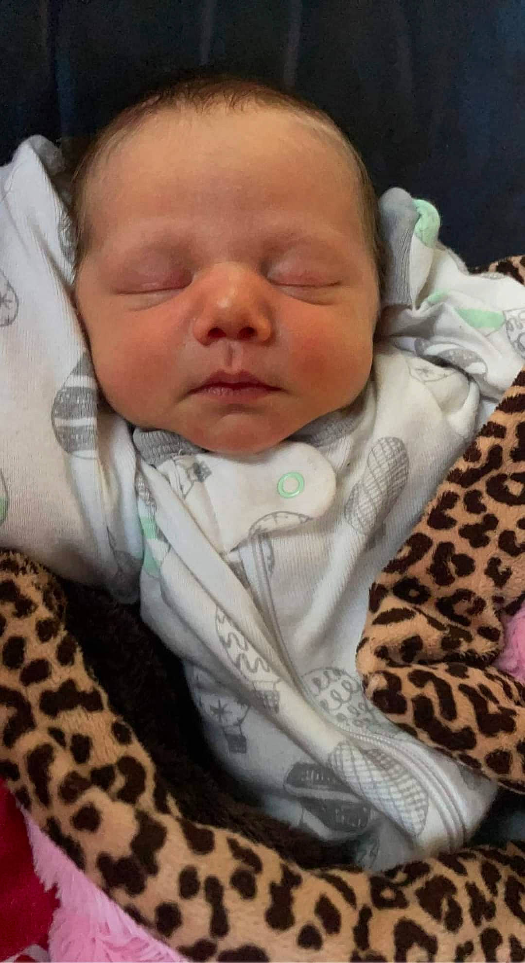 Saylor is registered to the contest to win money with this photo: baby, baby_sleeping, baby_toddler_clothing, bedtime, cheek, child, chin, comfort, eye, eyebrow, happy, iris, linens, nose, pattern, person, skin, sleeve, textile, toddler