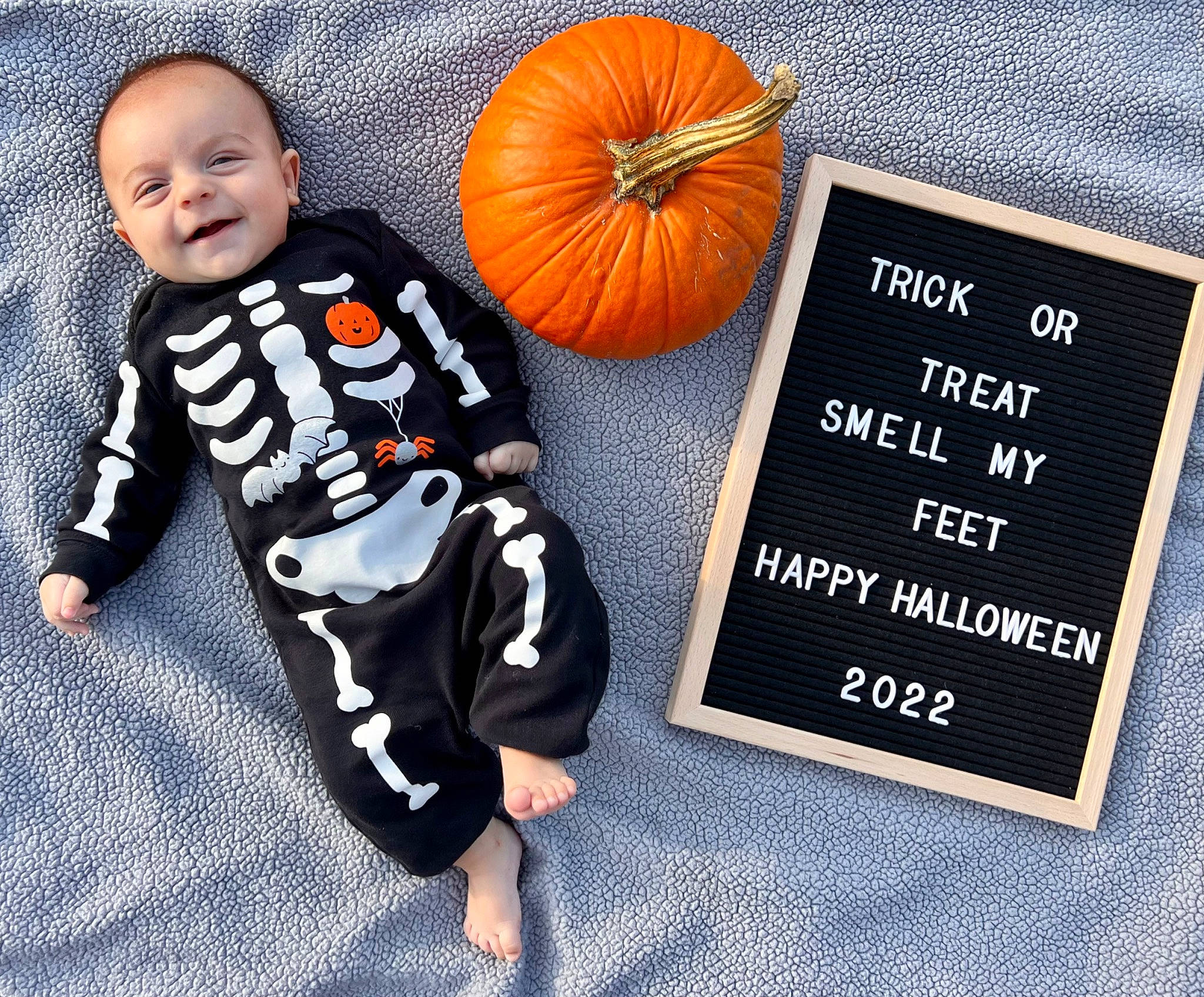 Lincoln joined the competition — help win amazing prizes! baby, baby_toddler_clothing, calabaza, comfort, cucurbita, font, gourd, happy, natural_foods, orange, person, product, pumpkin, room, sleeve, smile, squash, t_shirt, toddler, vegetable