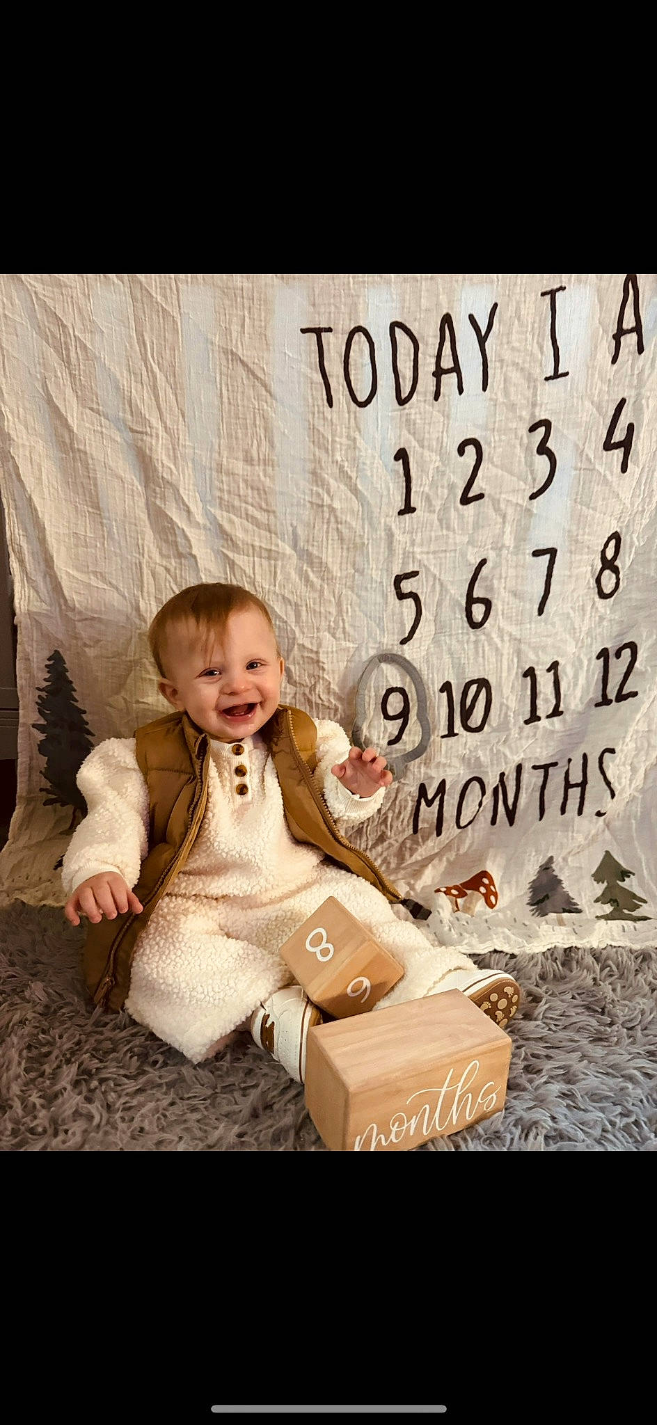Orlando joined the competition — help win amazing prizes! baby, baby_toddler_clothing, child, comfort, flash_photography, flooring, font, fur, happy, joy, linens, pattern, person, photo_caption, portrait_photography, room, sitting, sleeve, smile, stock_photography