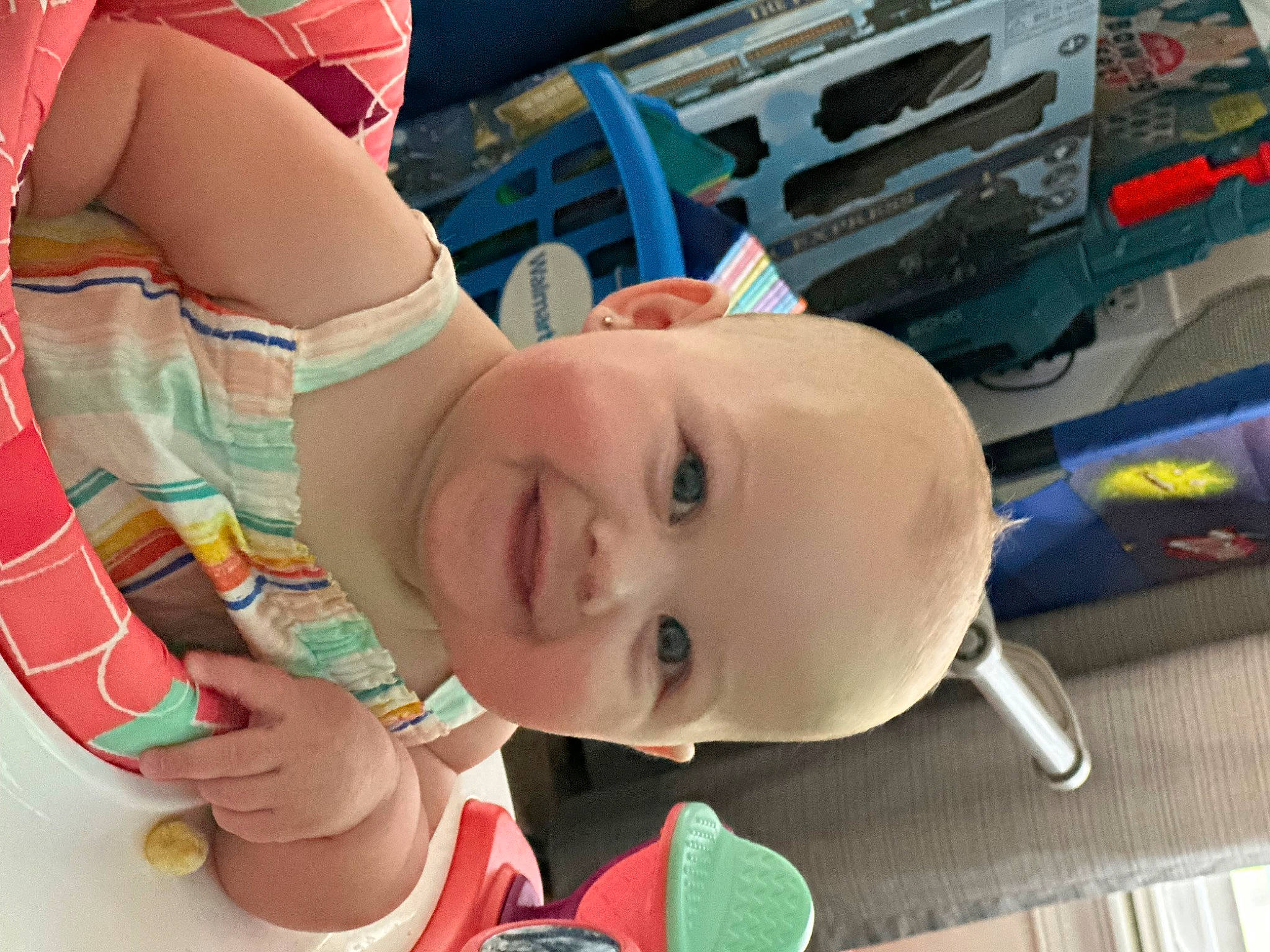 Lakelynn joined the competition — help win amazing prizes! baby, baby_products, baby_toddler_clothing, bumper, cheek, chest, child, fun, happy, joy, leisure, machine, mouth, nose, person, play, recreation, skin, smile, t_shirt