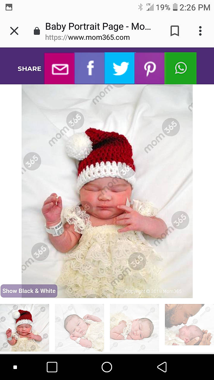 Lillyana is registered to the contest to win money with this photo: baby, baby_laughing, bonnet, child, fictional_character, headwear, knit_cap, person, photograph, photography, stock_photography, text, toddler
