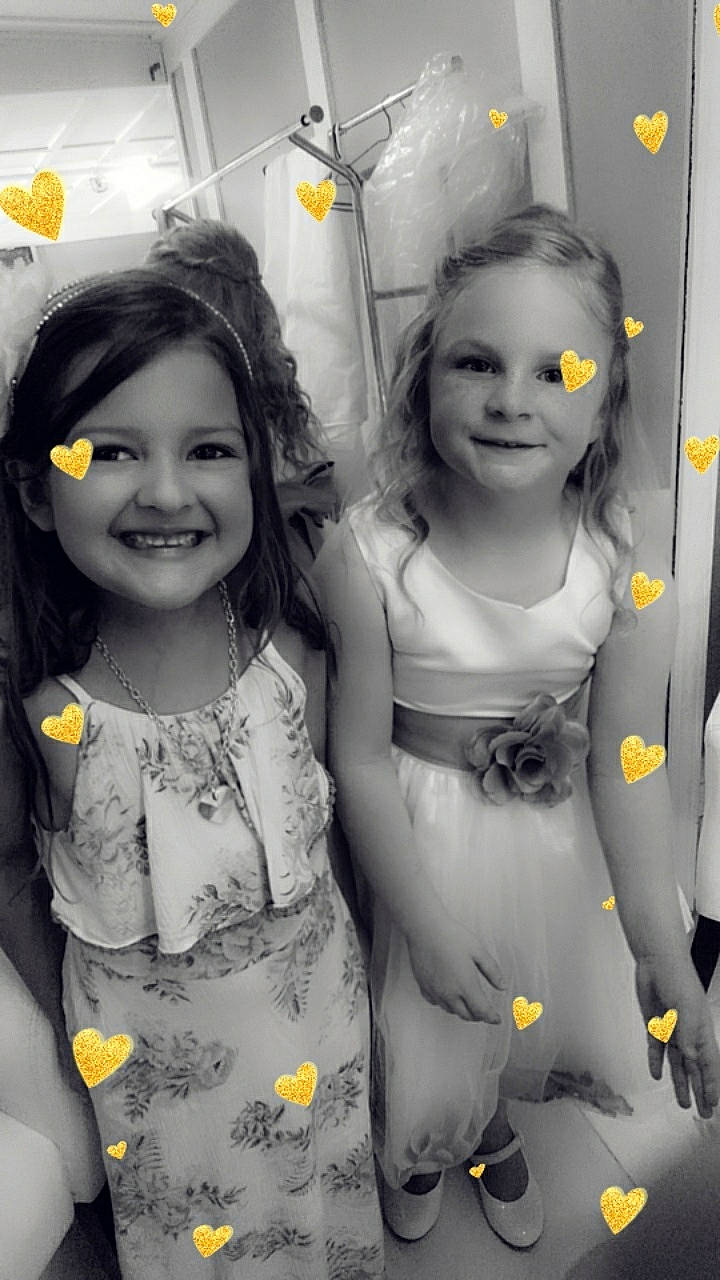 Addisyn joined the competition — help win amazing prizes! black, black_and_white, child, dress, eye, eyelash, facial_expression, fashion, fashion_design, fun, gesture, hairstyle, happy, iris, joy, monochrome, people, person, smile, standing