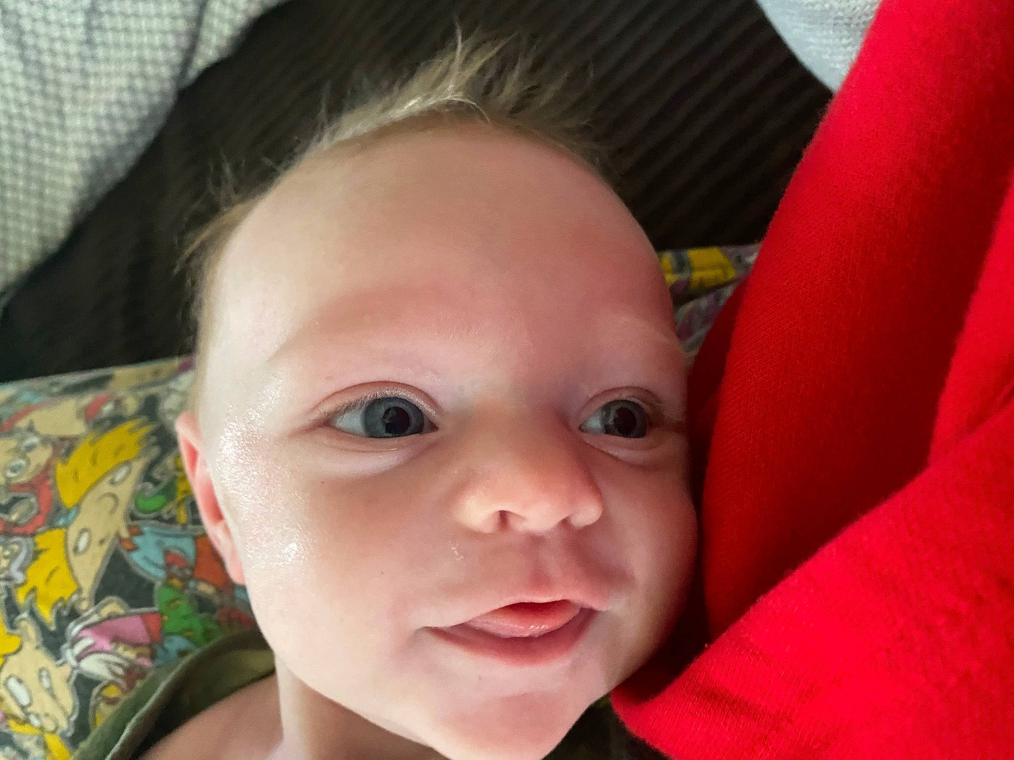 Keegan joined the competition — help win amazing prizes! baby, baby_toddler_clothing, cheek, comfort, ear, eye, eyebrow, eyelash, finger, fun, hair, happy, iris, lip, mouth, neck, nose, person, skin, toddler