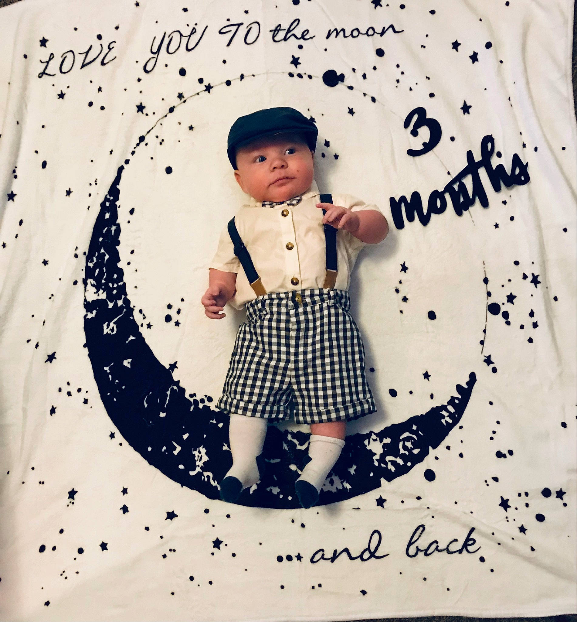 Jenson joined the competition — help win amazing prizes! art, baby_toddler_clothing, child, circle, collar, costume_hat, design, font, formal_wear, gesture, happy, hat, headwear, monochrome_photography, pattern, person, polka_dot, sleeve, sun_hat, t_shirt
