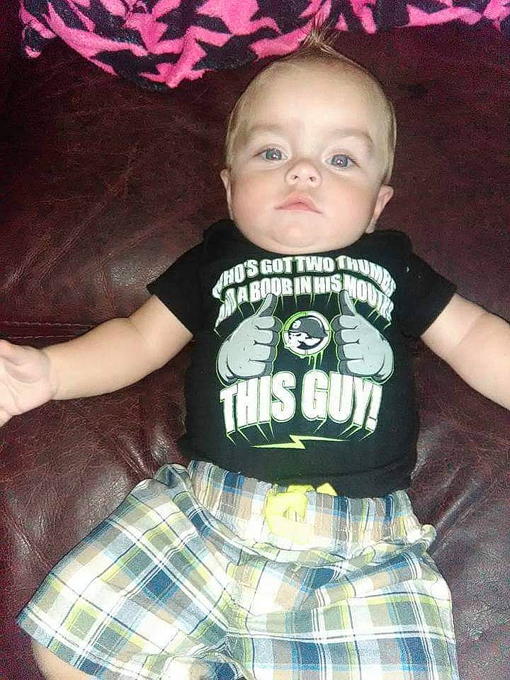 Kyrin is registered to the contest to win money with this photo: baby_toddler_clothing, child, design, pattern, person, plaid, tartan, toddler