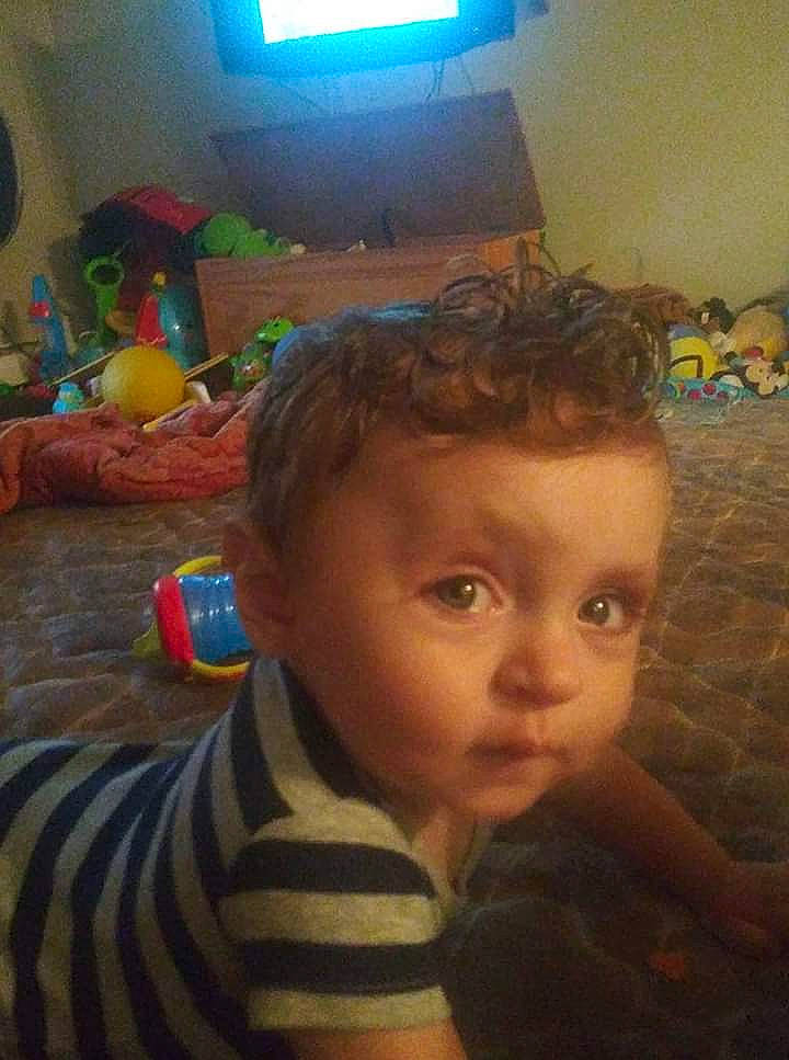 Kingston is registered to the contest to win money with this photo: baby, cheek, child, ear, eye, eyebrow, face, forehead, fun, hair, head, iris, nose, person, photography, play, selfie, skin, smile, toddler