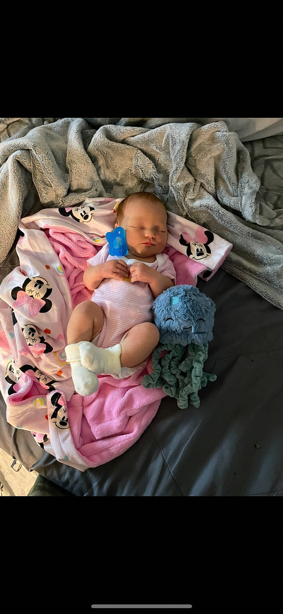 Emollia joined the competition — help win amazing prizes! baby, baby_carriage, baby_products, baby_sleeping, baby_toddler_clothing, bedding, bedtime, cheek, child, comfort, couch, lap, linens, nap, person, pink, room, sitting, textile, thigh