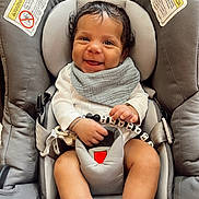 Khamari joined the competition — help win amazing prizes! baby, babylaughing, bodypart, car, car_interior, carseat, cushion, face, finger, furniture, happy, head, homedecor, person, photography, portrait, sitting, smile, transportation, vehicle