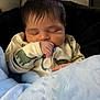 Mateo joined the competition — help win amazing prizes! baby, sleeping, blanket, hand, thumb, face, infant, cozy, clothing, cute, child, portrait, soft_light, indoors, peaceful, young, resting, newborn, comfort, cuteness