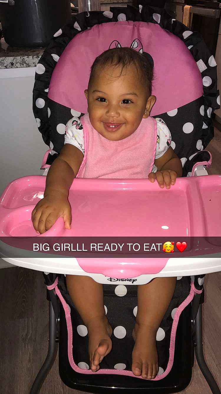 Audreyana is registered to the contest to win money with this photo: baby, baby_safety, baby_toddler_clothing, black, cheek, child, comfort, fun, happy, joy, lap, magenta, organ, person, pink, skin, sleeve, smile, t_shirt, thigh