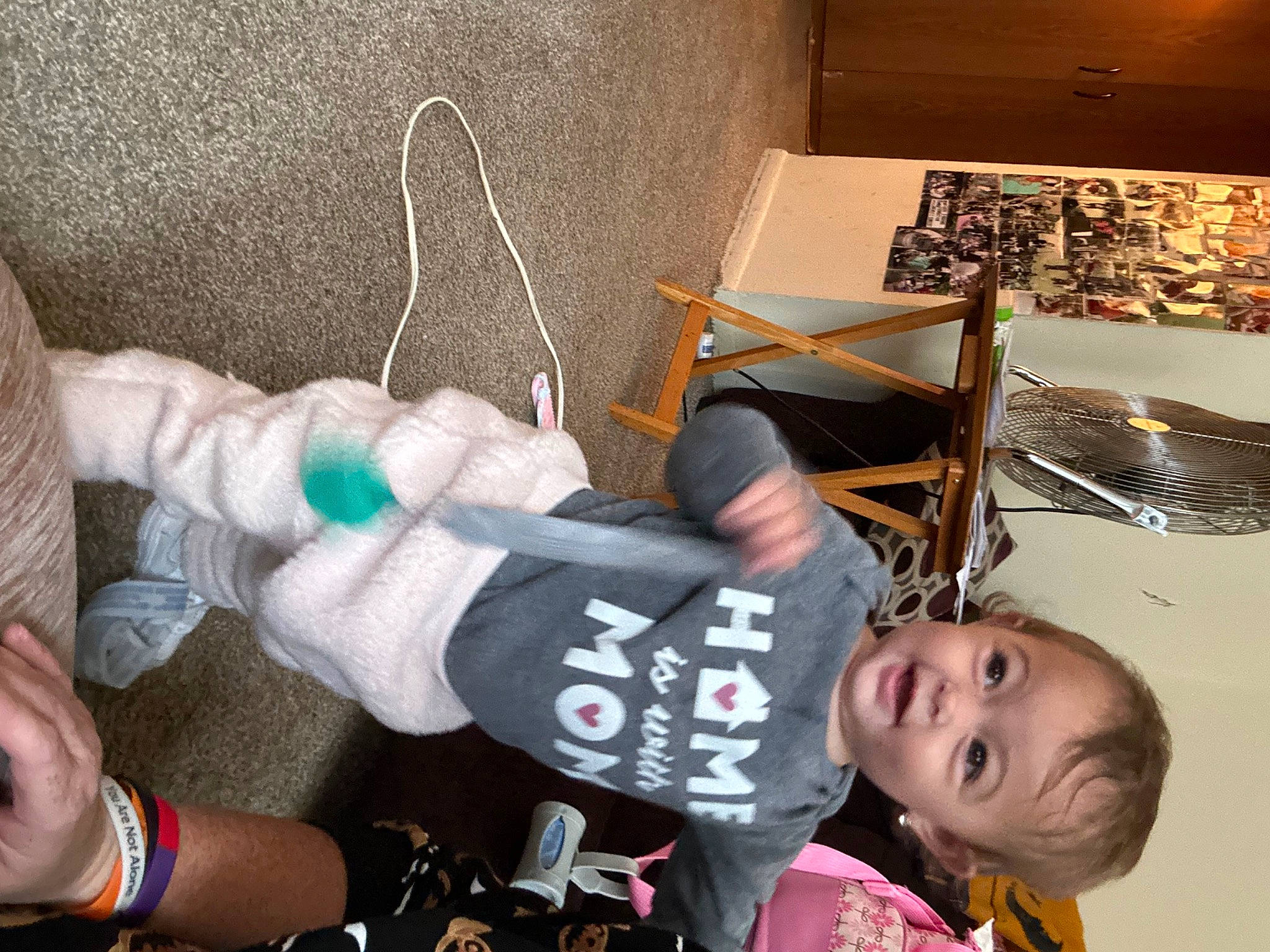 Izabella joined the competition — help win amazing prizes! art, child, cool, elbow, eyewear, fun, hand, human_leg, knee, machine, person, personal_protective_equipment, room, selfie, sitting, sock, sportswear, t_shirt, toddler, visual_arts