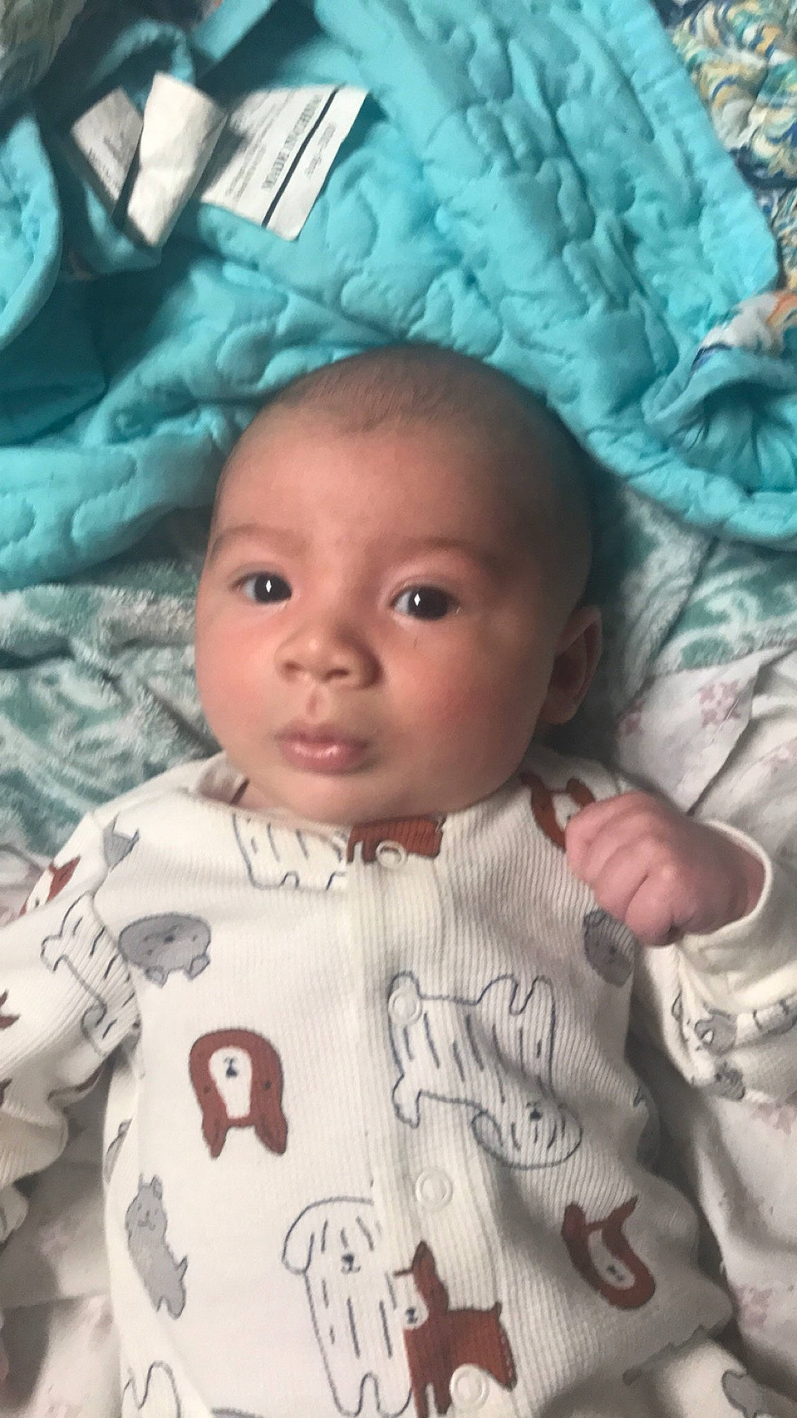 Chad joined the competition — help win amazing prizes! baby, baby_toddler_clothing, cheek, chin, eyebrow, face, forehead, green, human, iris, lip, mouth, nose, organ, outerwear, person, product, skin, sleeve, smile