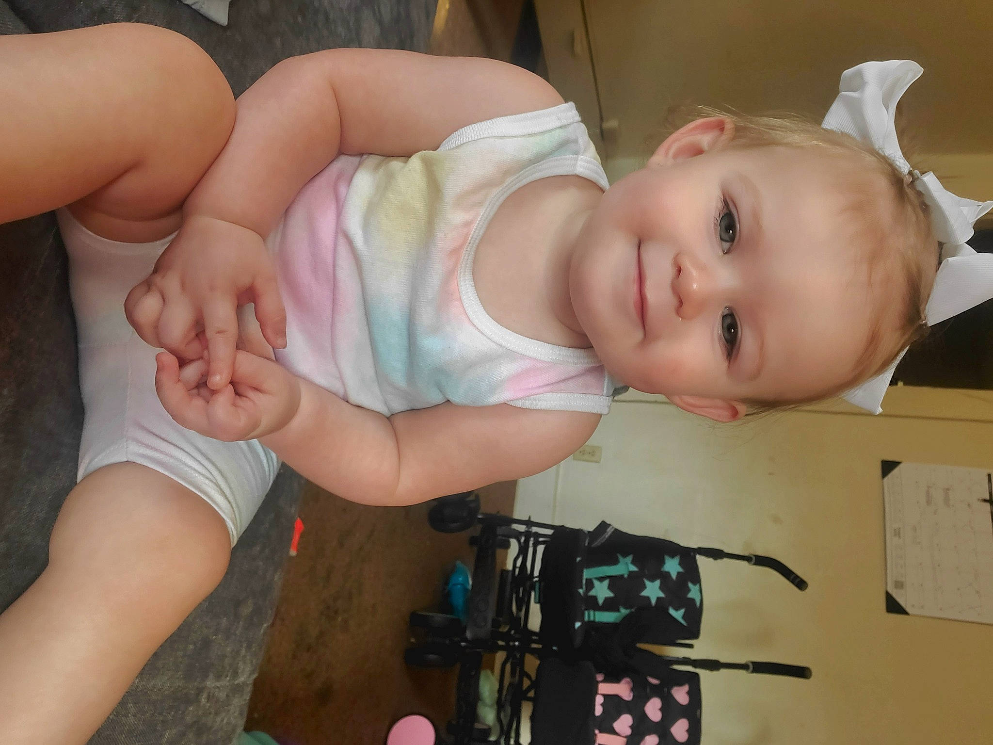 Eden joined the competition — help win amazing prizes! arm, baby, cheek, child, finger, hand, joy, leg, mouth, nail, neck, person, skin, thumb, toddler, trunk