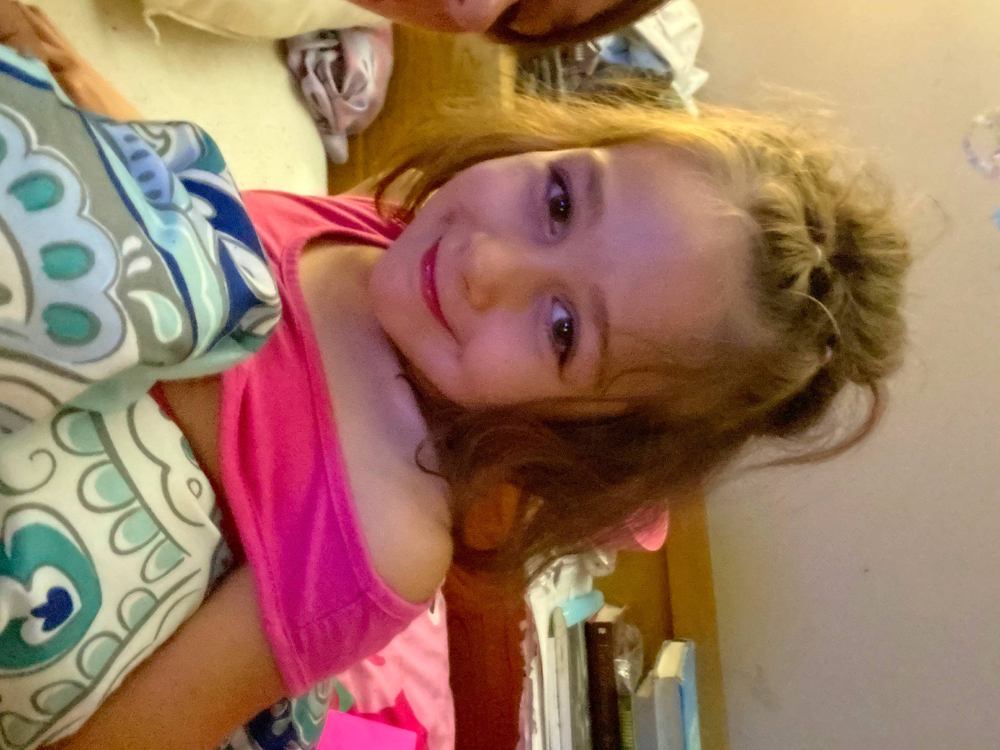 Adalyn is registered to the contest to win money with this photo: cheek, ear, eye, eyebrow, eyelash, fun, happy, head, iris, jaw, joy, lip, long_hair, mouth, neck, nose, organ, person, shoulder, skin