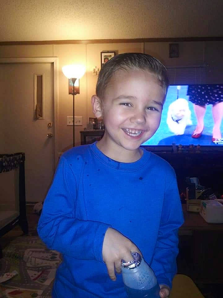 Daryl joined the competition — help win amazing prizes! blue, child, fun, joy, person, smile, toddler, tooth