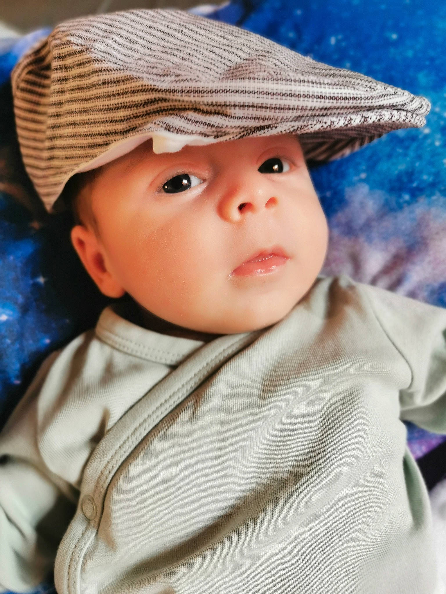 Nicholas joined the competition — help win amazing prizes! art, baby, baby_toddler_clothing, blue, cap, cheek, chin, cool, eyebrow, fun, happy, hat, headgear, headwear, iris, lip, nose, person, skin, sleeve
