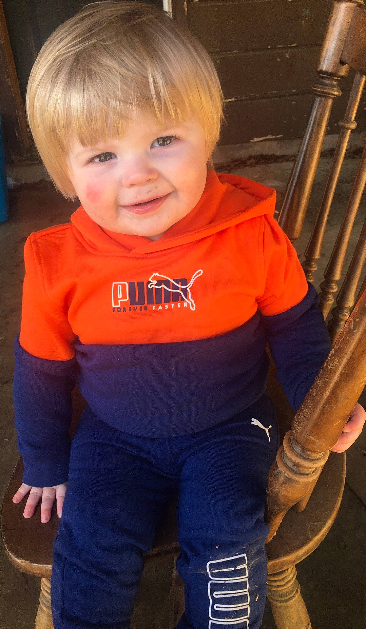 Walter joined the competition — help win amazing prizes! baby_toddler_clothing, cheek, child, chin, cool, electric_blue, eye, face, fun, hair, happy, head, human_body, nose, person, skin, sleeve, smile, sportswear, t_shirt