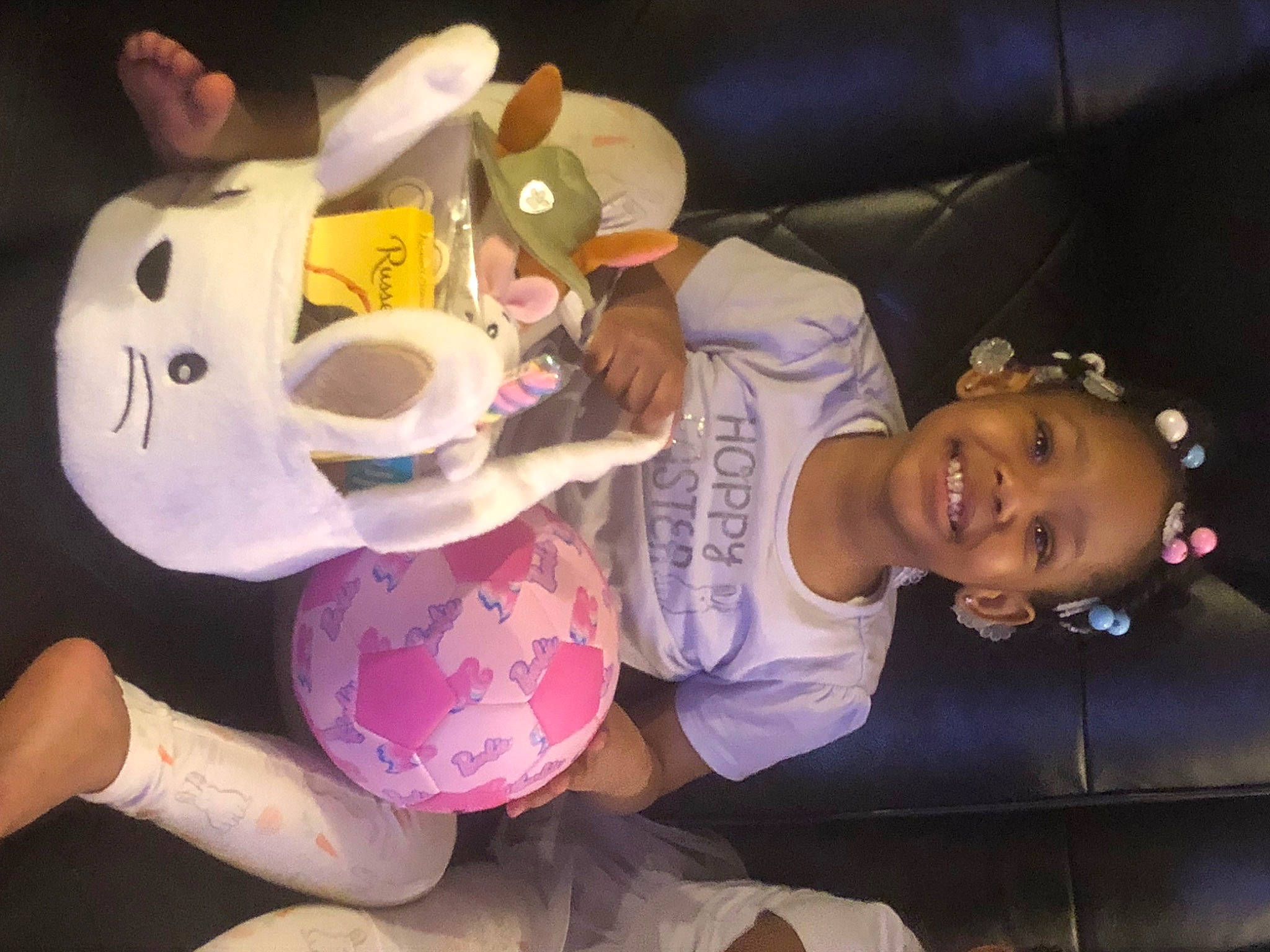 Rylynn is registered to the contest to win money with this photo: child, coffee_cup, cup, drinkware, event, fun, happy, hat, joy, mug, person, plush, room, smile, stuffed_toy, t_shirt, tableware, teacup, teddy_bear, thigh