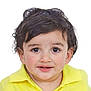 Jujhar is registered to the contest to win money with this photo: toddler, child, portrait, face, eyes, hair, yellow_shirt, expression, cute, innocent, closeup, curly_hair, young_child, human, person, studio, white_background, casual_clothing, smile, skin