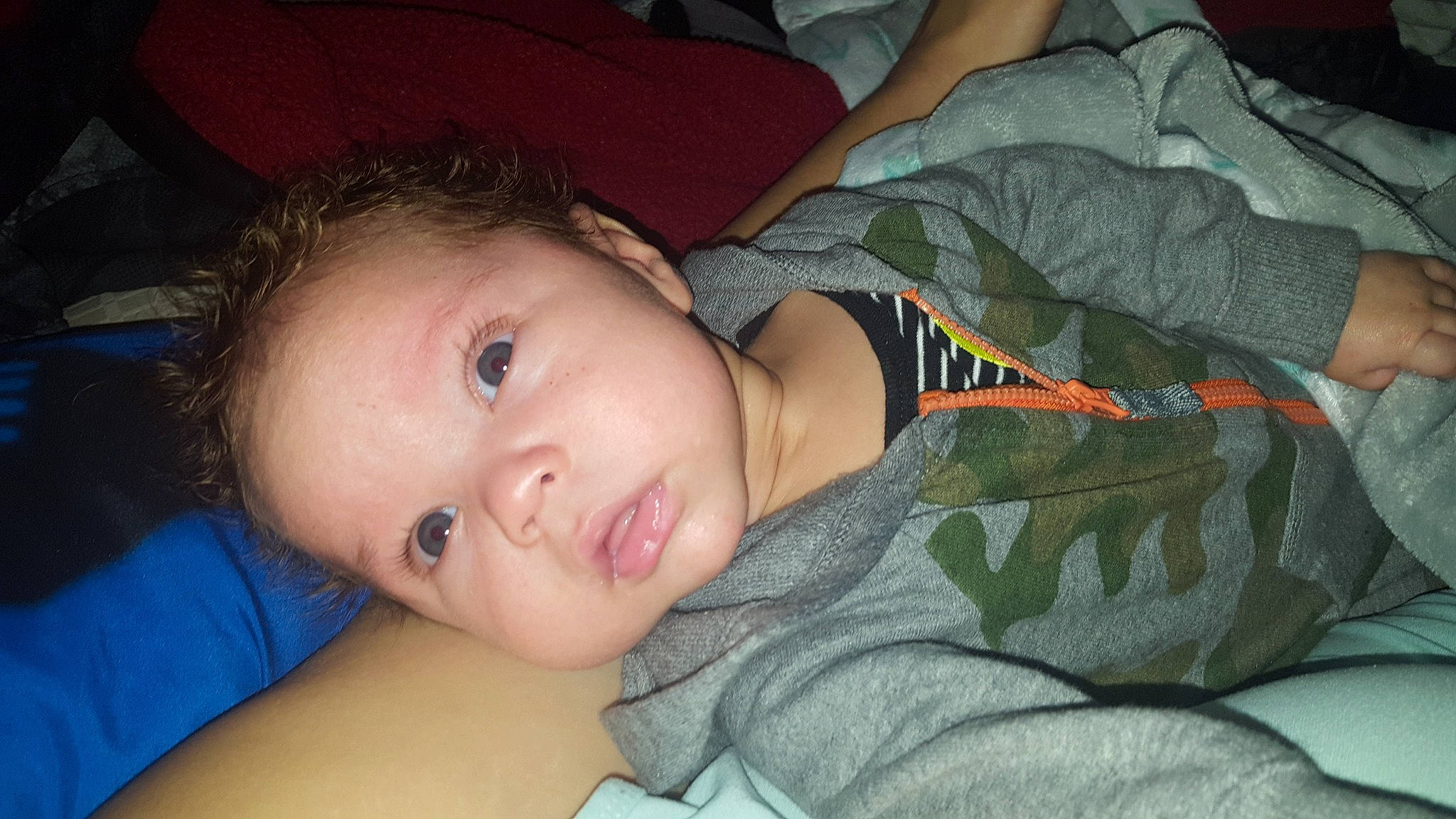 Jakobe is registered to the contest to win money with this photo: baby, bedtime, cheek, child, ear, eye, lip, mouth, nap, nose, person, skin, sleep, toddler