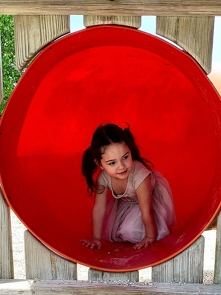 Adelina joined the competition — help win amazing prizes! circle, person, red, smile, window