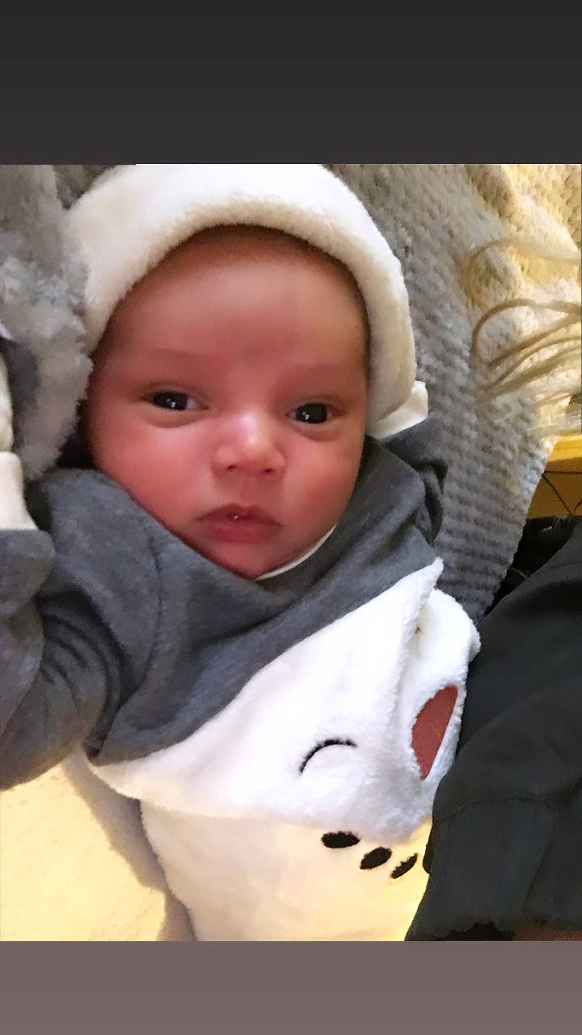 Kamron joined the competition — help win amazing prizes! baby, cheek, chin, cool, eye, eyebrow, eyelash, face, finger, happy, head, headgear, iris, lip, mouth, nose, outerwear, person, skin, sleeve