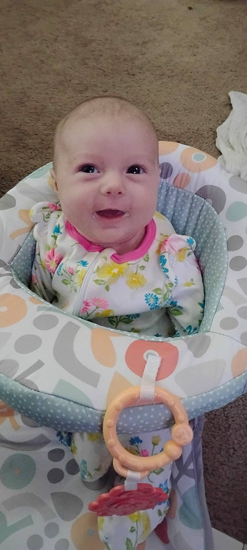 Nova joined the competition — help win amazing prizes! baby, bed, clothing, crib, cushion, dress, face, furniture, happy, head, homedecor, infantbed, laughing, newborn, person, photography, portrait, quilt, smile, toy